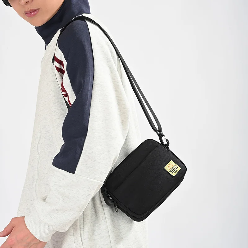 Mini Nylon Crossbody Bag Men Women Small Shoulder Sling Bag Waterproof Oxford Satchel Phone Wallet Chest Pack Simple School