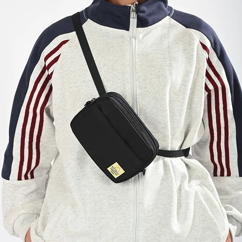 Mini Nylon Crossbody Bag Men Women Small Shoulder Sling Bag Waterproof Oxford Satchel Phone Wallet Chest Pack Simple School