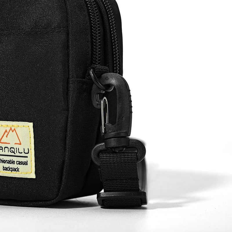 Mini Nylon Crossbody Bag Men Women Small Shoulder Sling Bag Waterproof Oxford Satchel Phone Wallet Chest Pack Simple School