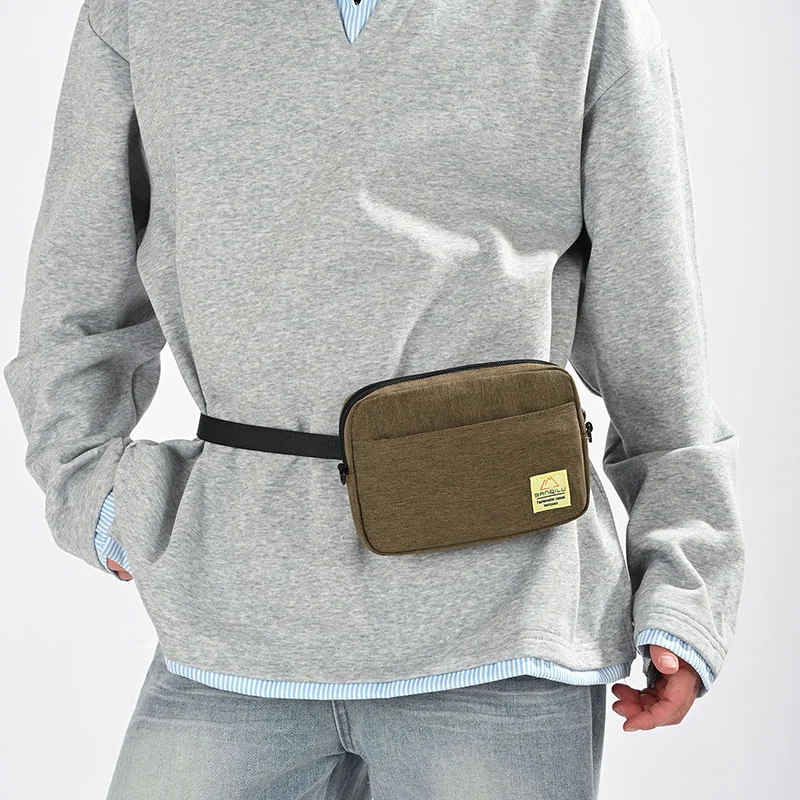 Mini Nylon Crossbody Bag Men Women Small Shoulder Sling Bag Waterproof Oxford Satchel Phone Wallet Chest Pack Simple School