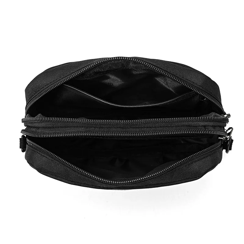 Mini Nylon Crossbody Bag Men Women Small Shoulder Sling Bag Waterproof Oxford Satchel Phone Wallet Chest Pack Simple School