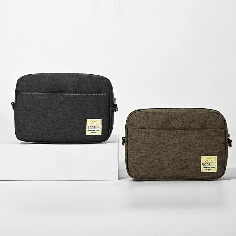 Mini Nylon Crossbody Bag Men Women Small Shoulder Sling Bag Waterproof Oxford Satchel Phone Wallet Chest Pack Simple School