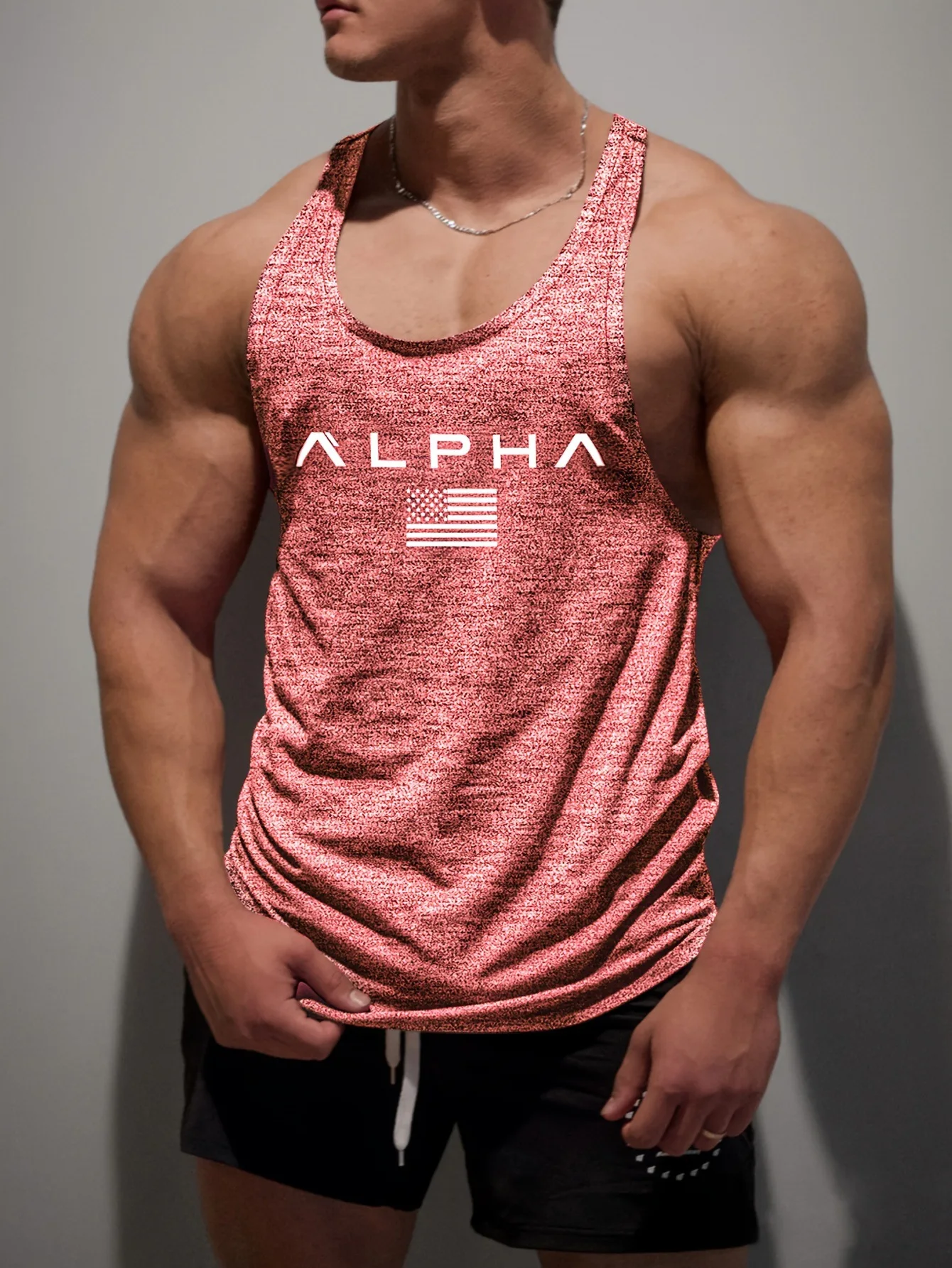 Quick Dry Bodybuilding Tank Top Men Gym Fitness Sport Sleeveless Shirt Male Casual Skinny Stringer Singlet Vest Workout Clothing