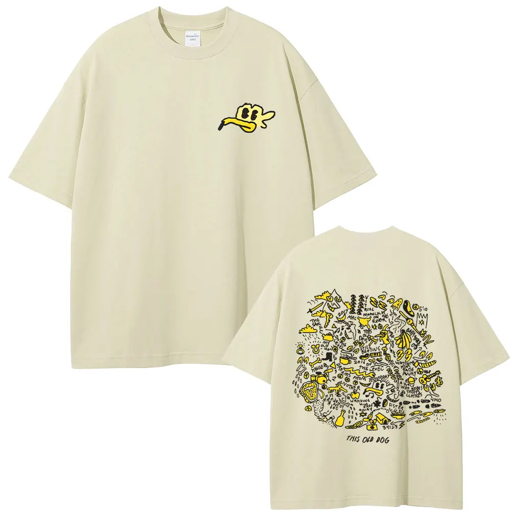 Mac Demarco This Old Dog Album Graphic T-shirt Men Clothing Fashion Pop Music T Shirt Men's Casual Cotton Vintage T-Shirts