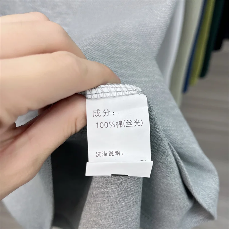 Trendy 100% cotton short sleeve men polo shirt brand high-end new embroidery skin friendly breathable solid color casual T-shirt