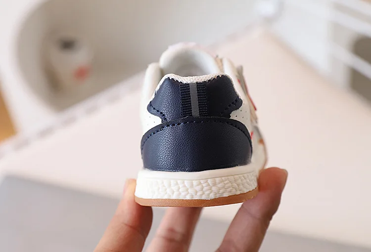 2026 Fashion Toddler Shoes For Baby PU Leather Infant Girl's Sneakers Soft-soled Ergonomics Newborn Boy's Sport Shoes First Step