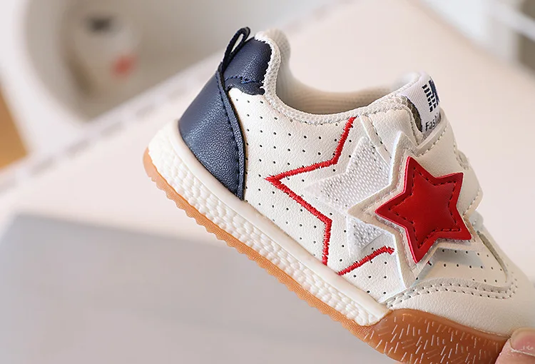2026 Fashion Toddler Shoes For Baby PU Leather Infant Girl's Sneakers Soft-soled Ergonomics Newborn Boy's Sport Shoes First Step