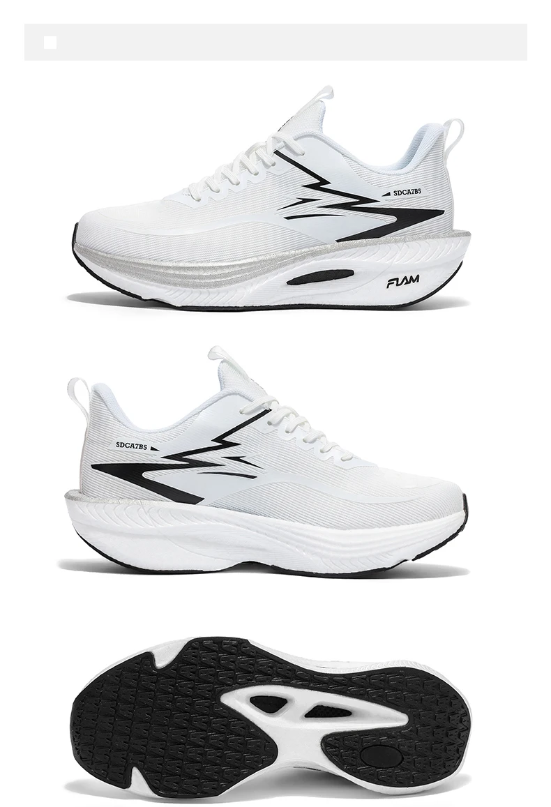Running Shoes Men Carbon Board Marathon Sports Speciality  Breathable Lightweight Women's Comfortable Athletic Nonskid Sneakers