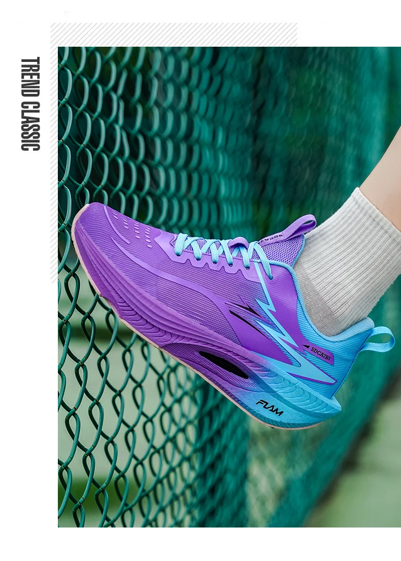 Running Shoes Men Carbon Board Marathon Sports Speciality  Breathable Lightweight Women's Comfortable Athletic Nonskid Sneakers