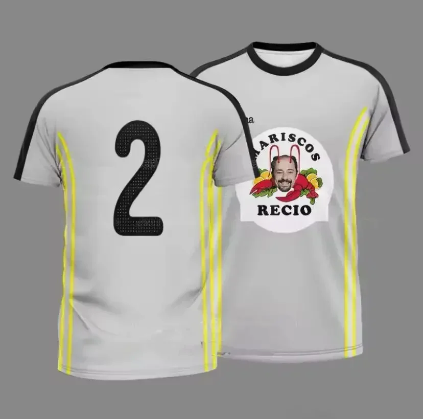 Shrimp Crab 3D Print Sport Quick-dry Breathable Men Tshirt Outdoor Casual Football Jersey Team Training Short-sleeve Top Clothes