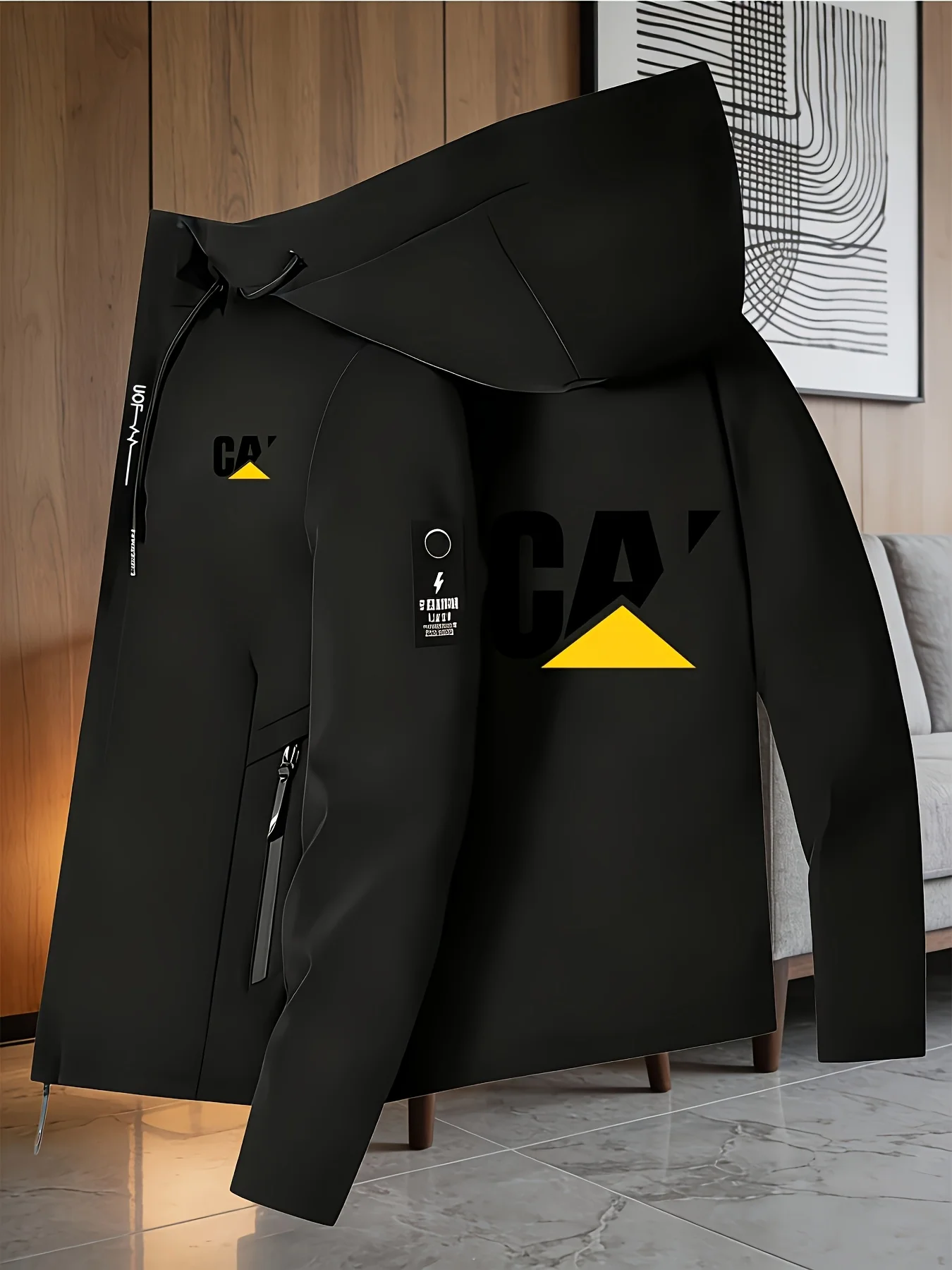 Spring and Autumn Men's Outdoor Slim Fit Jacket Windproof and Waterproof Fabric Mountaineering Travel Couple Jacket