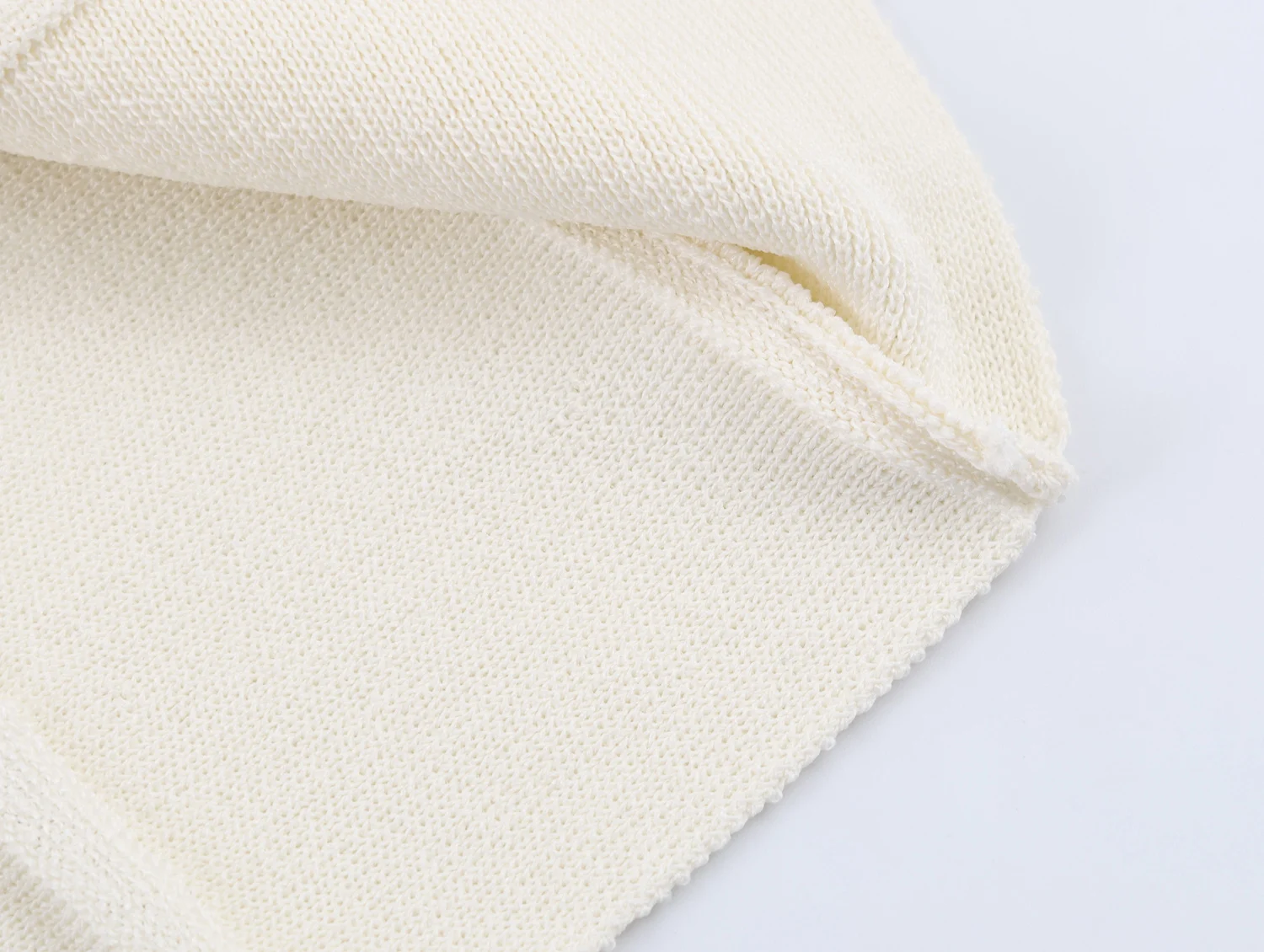 European and American 2026 Spring New Women's Clothing Style Slimming Bubble Short Sleeve Ribbed Knitted Short Dress