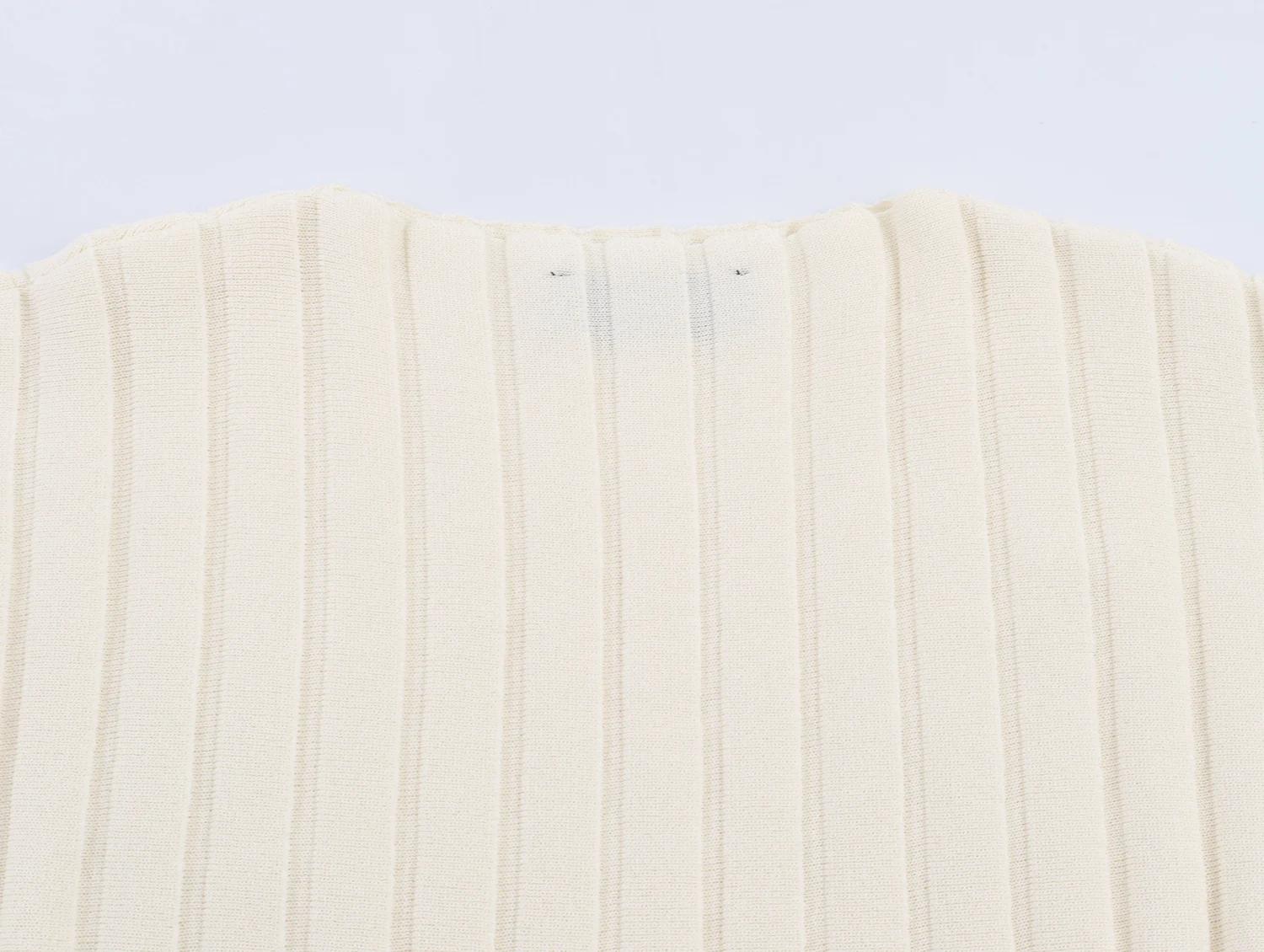 European and American 2026 Spring New Women's Clothing Style Slimming Bubble Short Sleeve Ribbed Knitted Short Dress