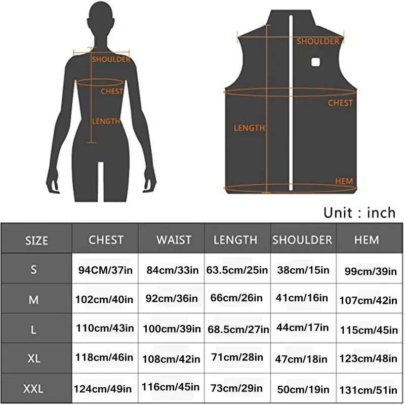 Women Heating Vest Autumn and Winter Cotton Vest USB Infrared Electric Heating Suit Women Flexible Thermal Winter Warm Jacket