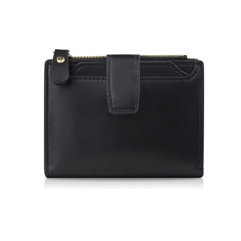 Card Holder Money Bag Wallet Male Men's Coin Purse Wallet RFID Anti-theft Man Leather Wallet Zipper Business