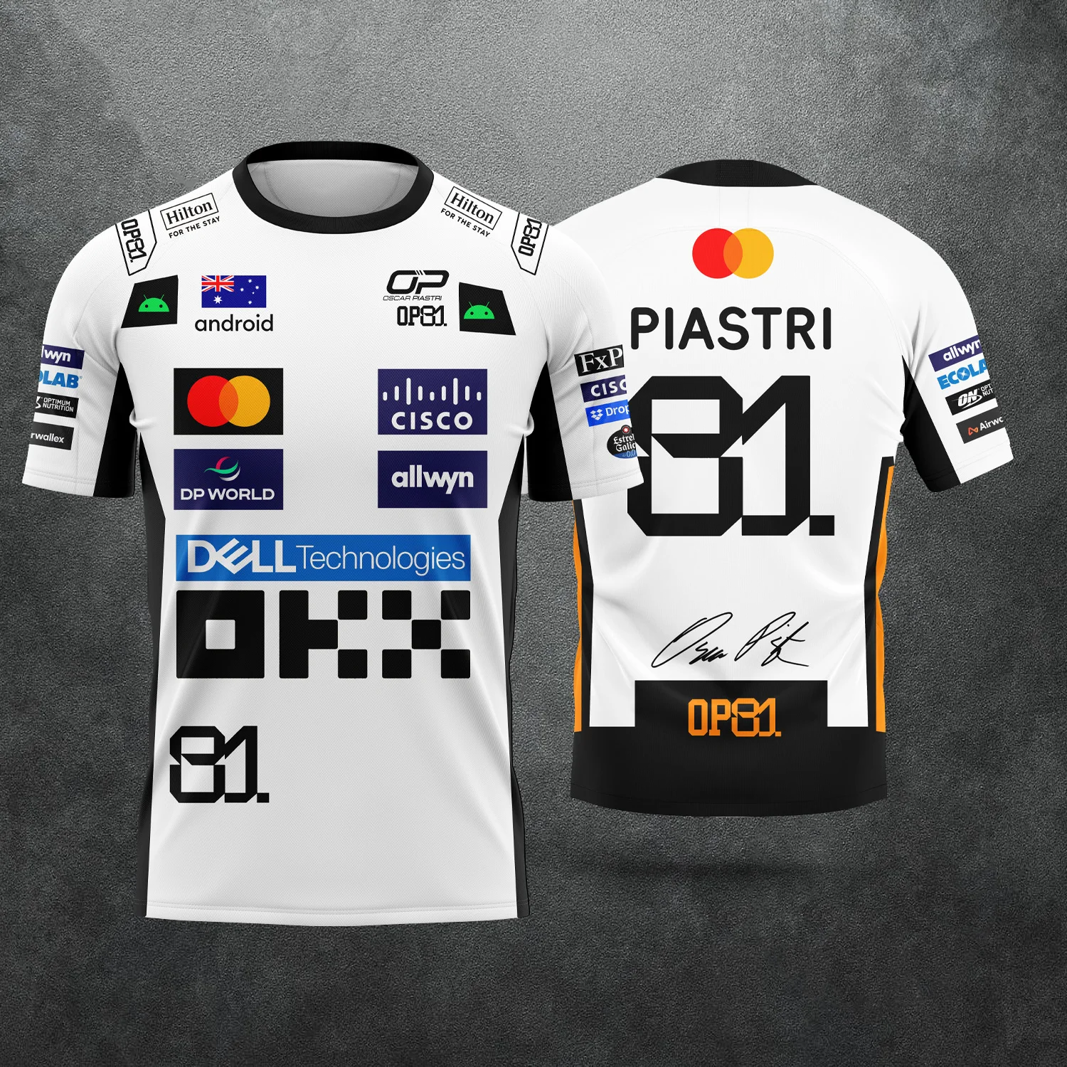 2026 New Racing Lando Norris Tee | 2025 NO.4 Edition Breathable Sportswear | Extreme Sports Inspired Short Sleeve Top