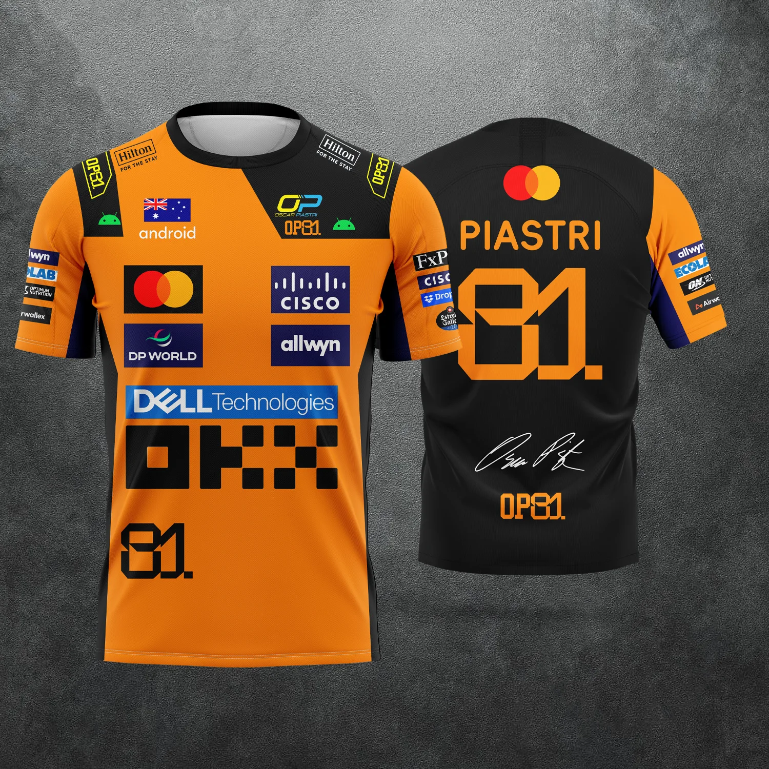 2026 New Racing Lando Norris Tee | 2025 NO.4 Edition Breathable Sportswear | Extreme Sports Inspired Short Sleeve Top