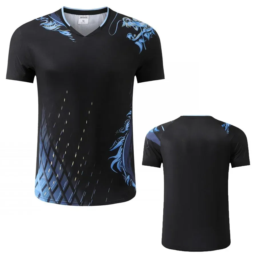 China Team Table Tennis Shirts Men Women Children Ping Pong T Shirt Table Tennis Clothes Kids Badminton Shirts Running Tee