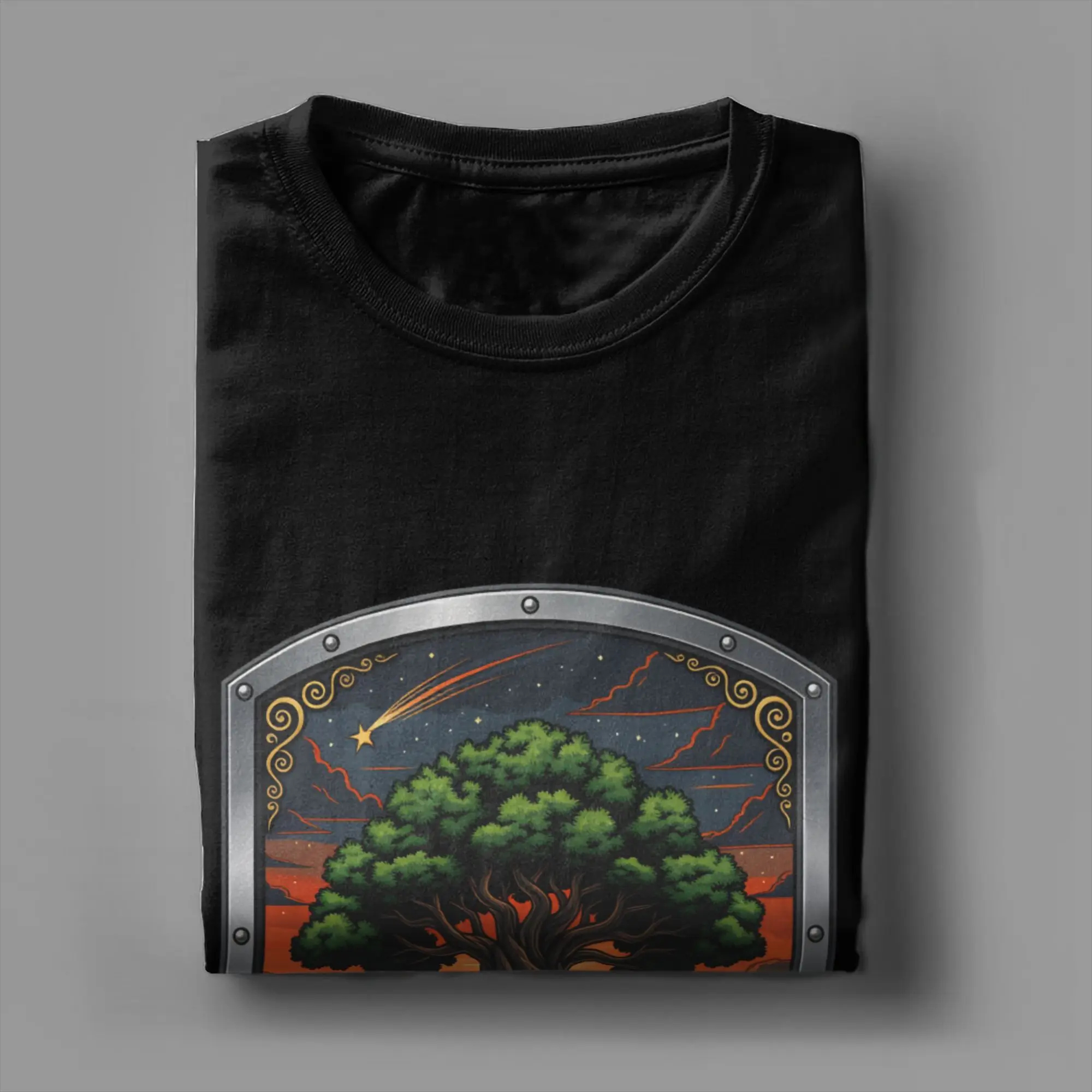 Men's T-Shirt A Knight Of The Seven Kingdoms Funny Cotton Tees Short Sleeve T Shirts Round Neck Tops Plus Size