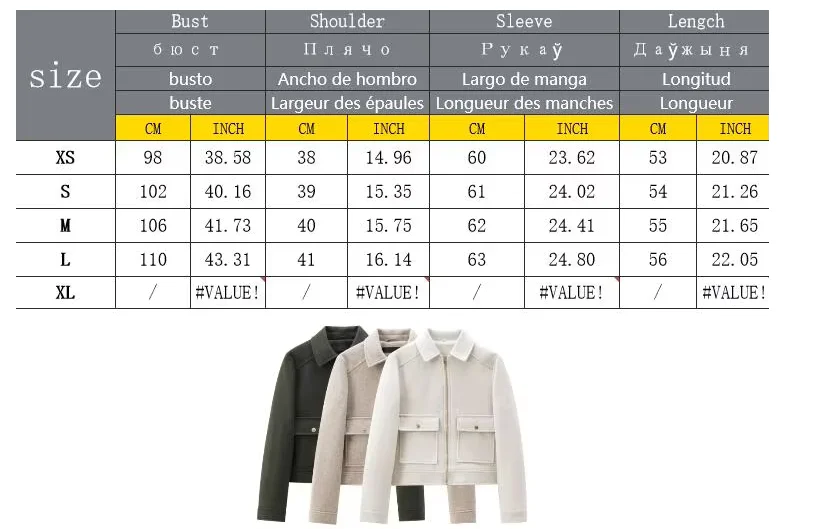 Women Vintage Stand Collar Breasted Long Sleeve Casual Woolen Coat Ladies Retro Long Sleeve Pockets Jacket Tops