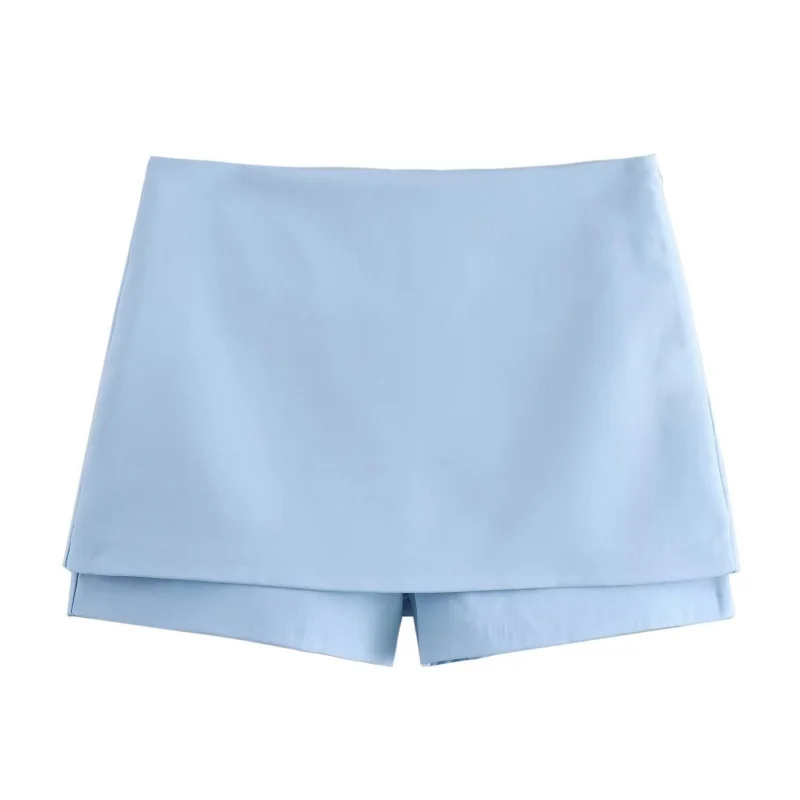 Women's Summer Two Tone Sports Casual Set, Halter Backless Top with Matching Short Skort, Perfect for Outdoor Activities