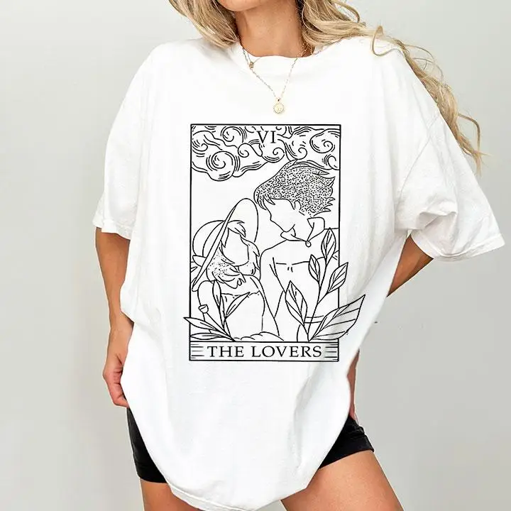 2026 Summer Women's Howl's Moving Castle T-Shirt Cotton and Breathable Short Sleeve Streetwear Oversized Loose Casual
