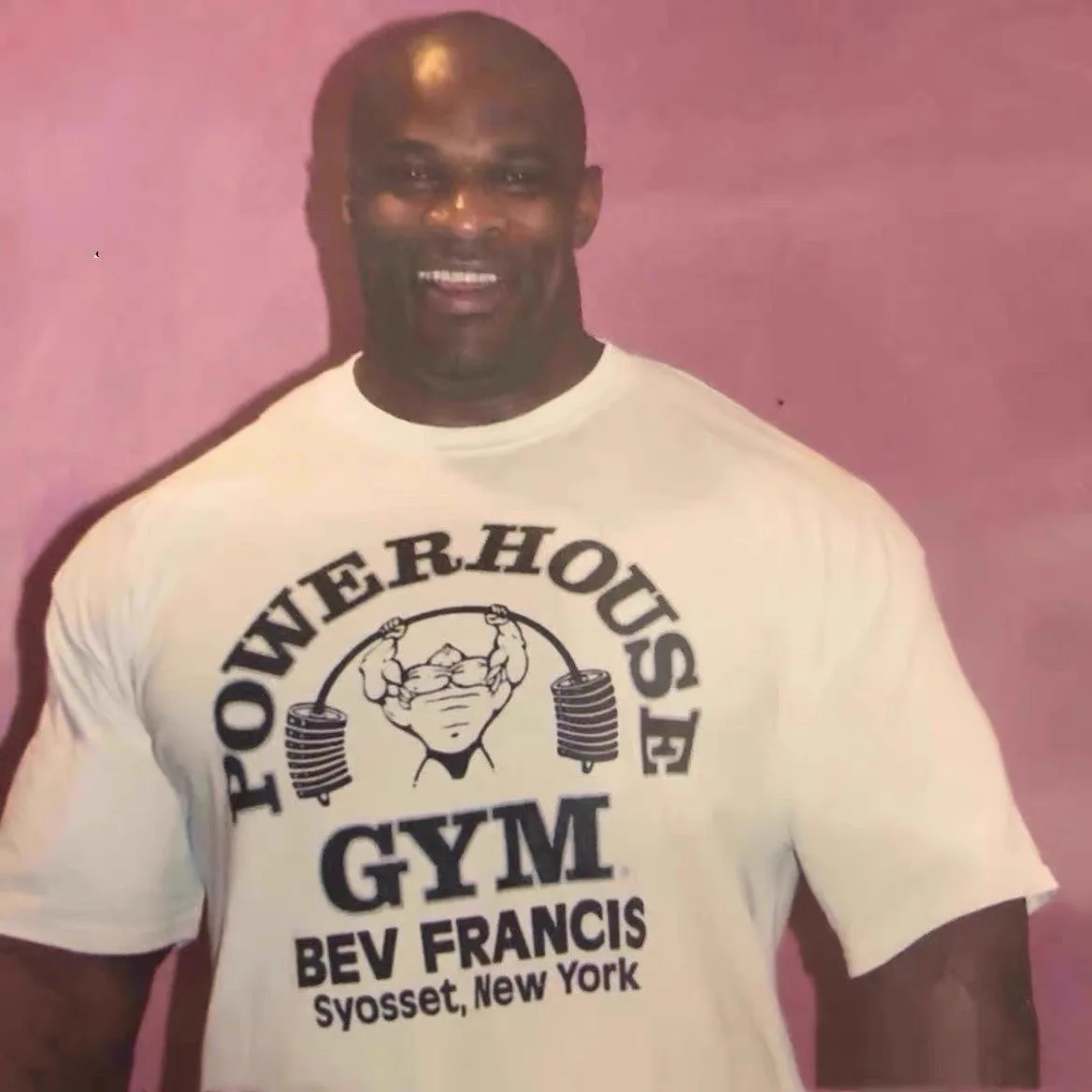 2026 GYM American POWERHOUSE Fitness Short-sleeved Men's and Women's Ins Sporty Casual Print Large Size Loose