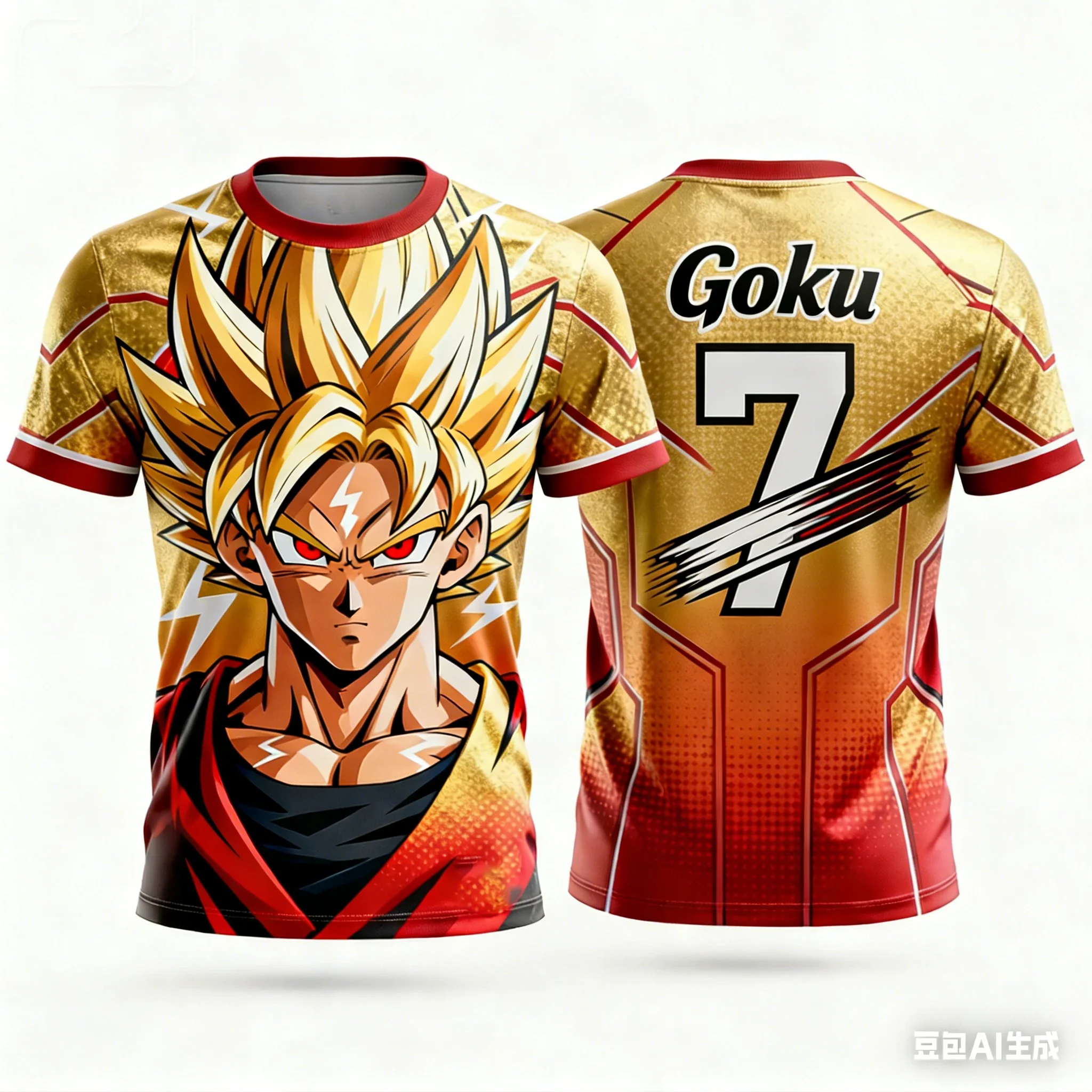 2026 Summer Dragon Ball Retro Fitness T-shirt Men's Oversized 3D Printed Short-sleeved Family Unisex Children's Sports Shirt