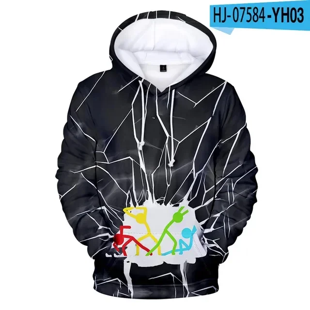 Alan Becker Hoodies Women Men 3D Prints Hooded Sweatshirt Fashion Streetwear Pullover Tracksuit hoodie men