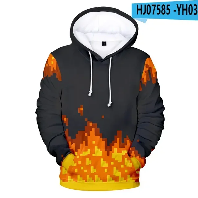 Alan Becker Hoodies Women Men 3D Prints Hooded Sweatshirt Fashion Streetwear Pullover Tracksuit hoodie men