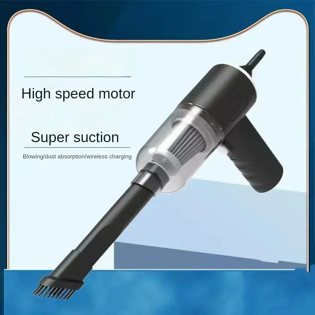 2900000PA Wireless Car Vacuum USB Charging 1200mAh Wet Dry Dual-use Cleaner Cordless Handheld High-power Vacuum Cleaner 2026
