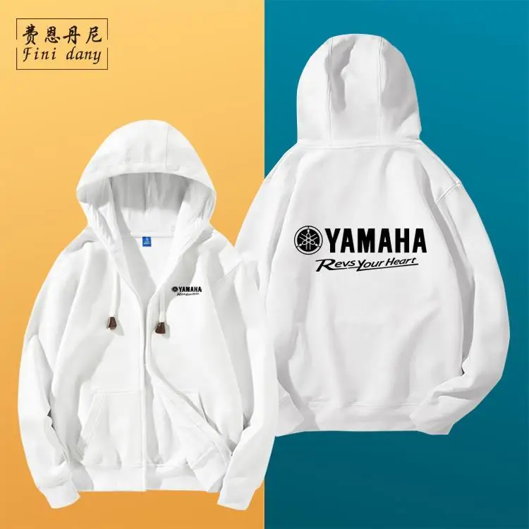 Yamaha motorcycle hoodie men's hooded zipper hoodie jacket cycling clothes