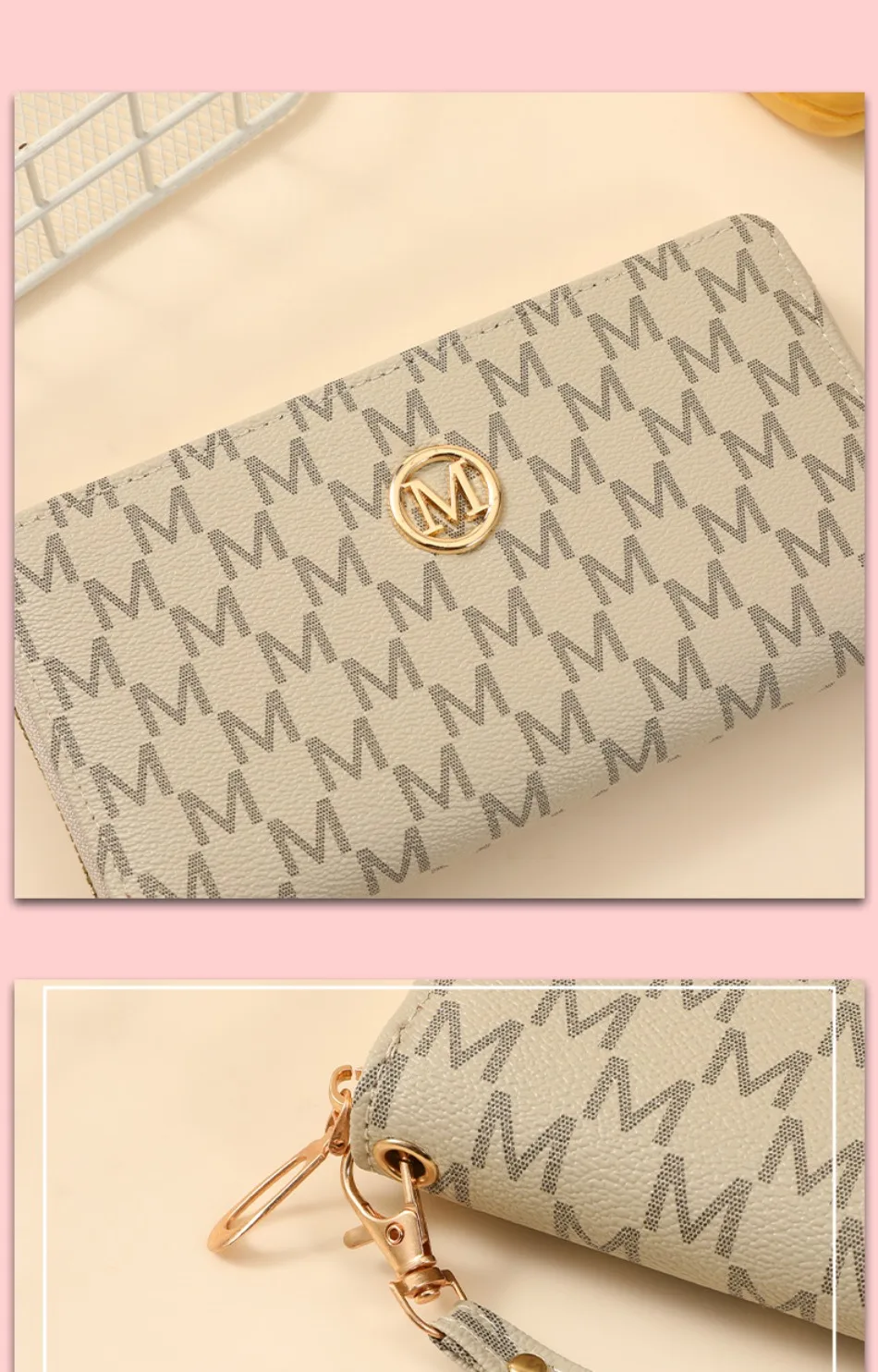 New Zipper Change Bag Simple and Fashionable Women Wallet Multi-card Card Bag Short Wallet Women