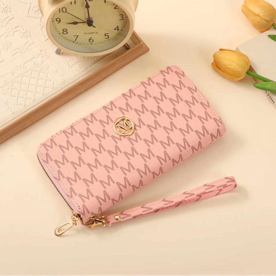 New Zipper Change Bag Simple and Fashionable Women Wallet Multi-card Card Bag Short Wallet Women