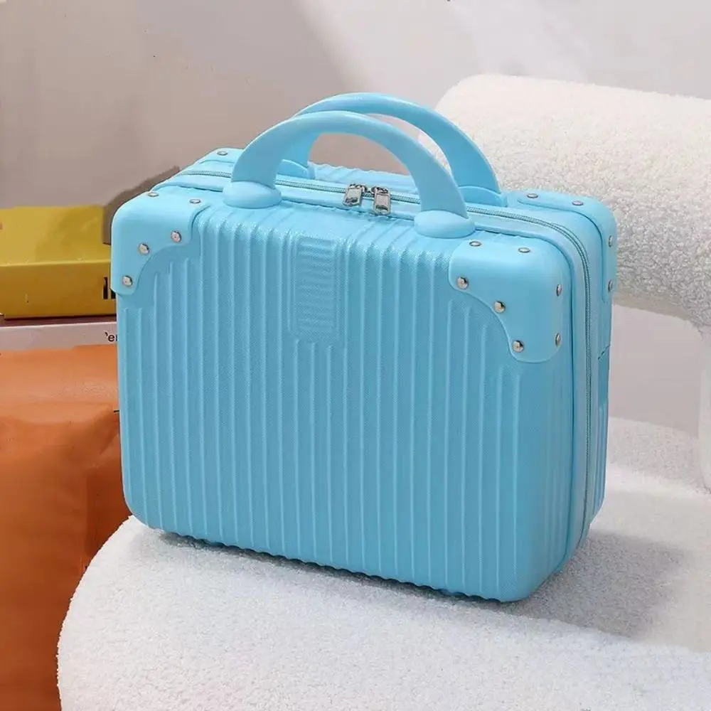 Hot Sales 14 inch Travel Suitcase Hand Mini Cosmetic Box Luggage Organizer Boarding Case For Women