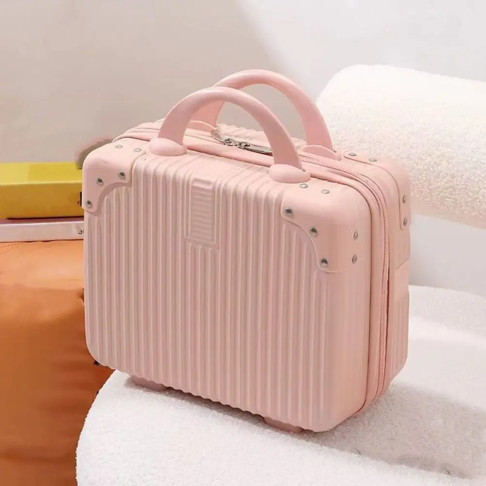 Hot Sales 14 inch Travel Suitcase Hand Mini Cosmetic Box Luggage Organizer Boarding Case For Women
