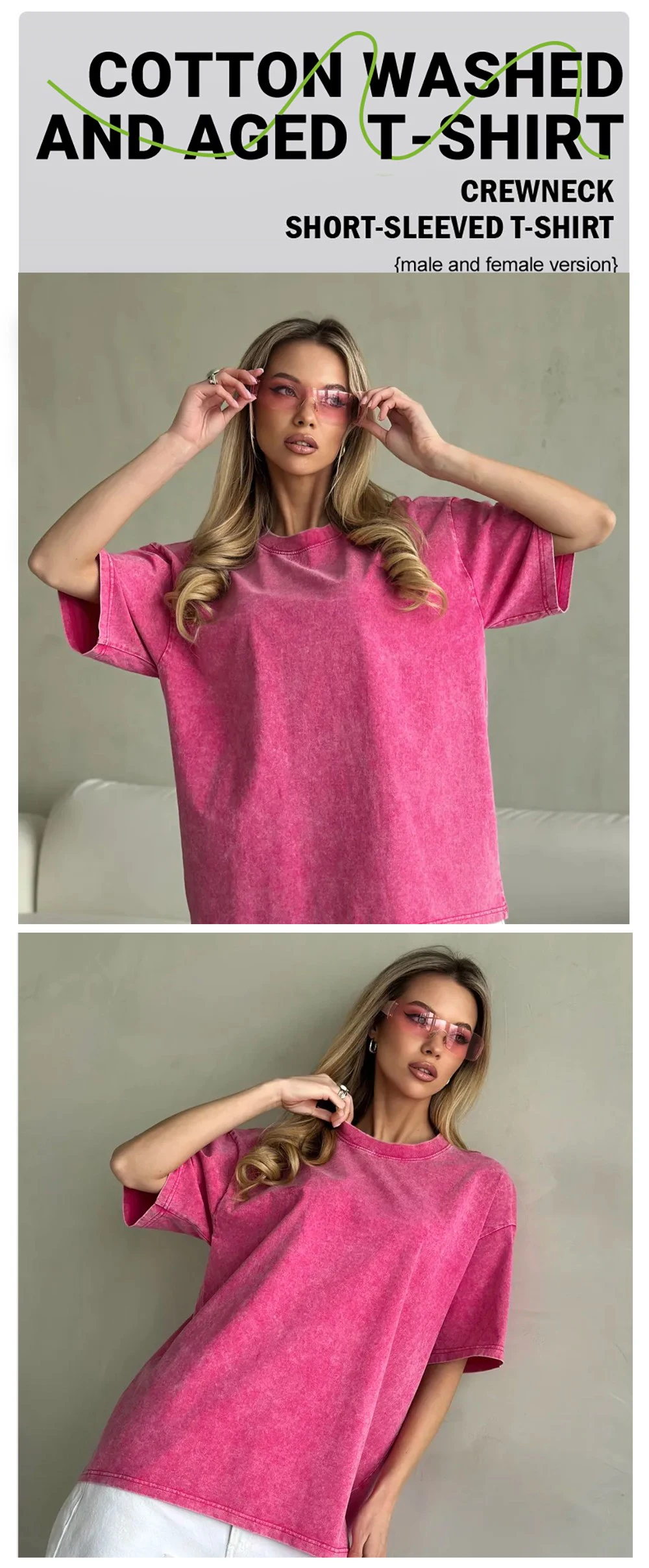 Bohemian Colorful Flowers Print Washed T-Shirt Women Cotton Summer Short Sleeves Loose Breathable T Shirts Y2K Soft Streetwear