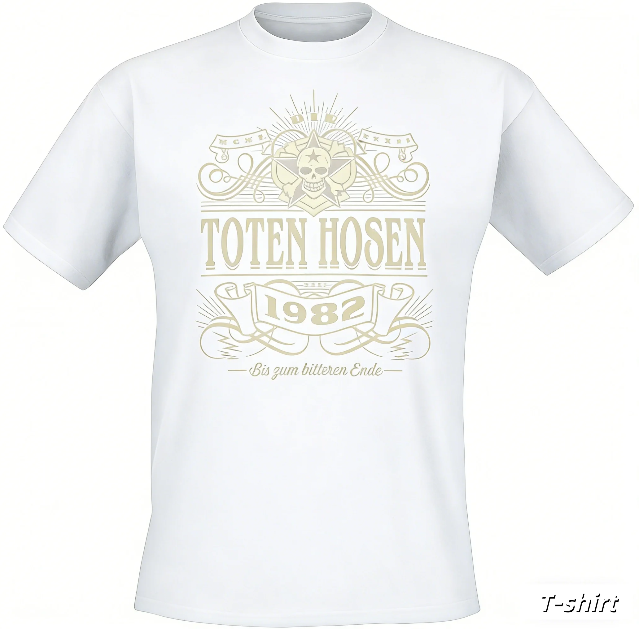 Alte Schule _ Die Toten Hosen Casual T-Shirt Men's and Women's Luxury Band Brand Top