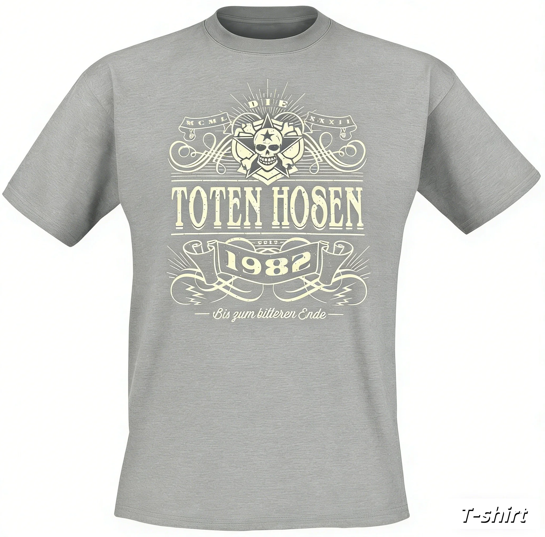 Alte Schule _ Die Toten Hosen Casual T-Shirt Men's and Women's Luxury Band Brand Top