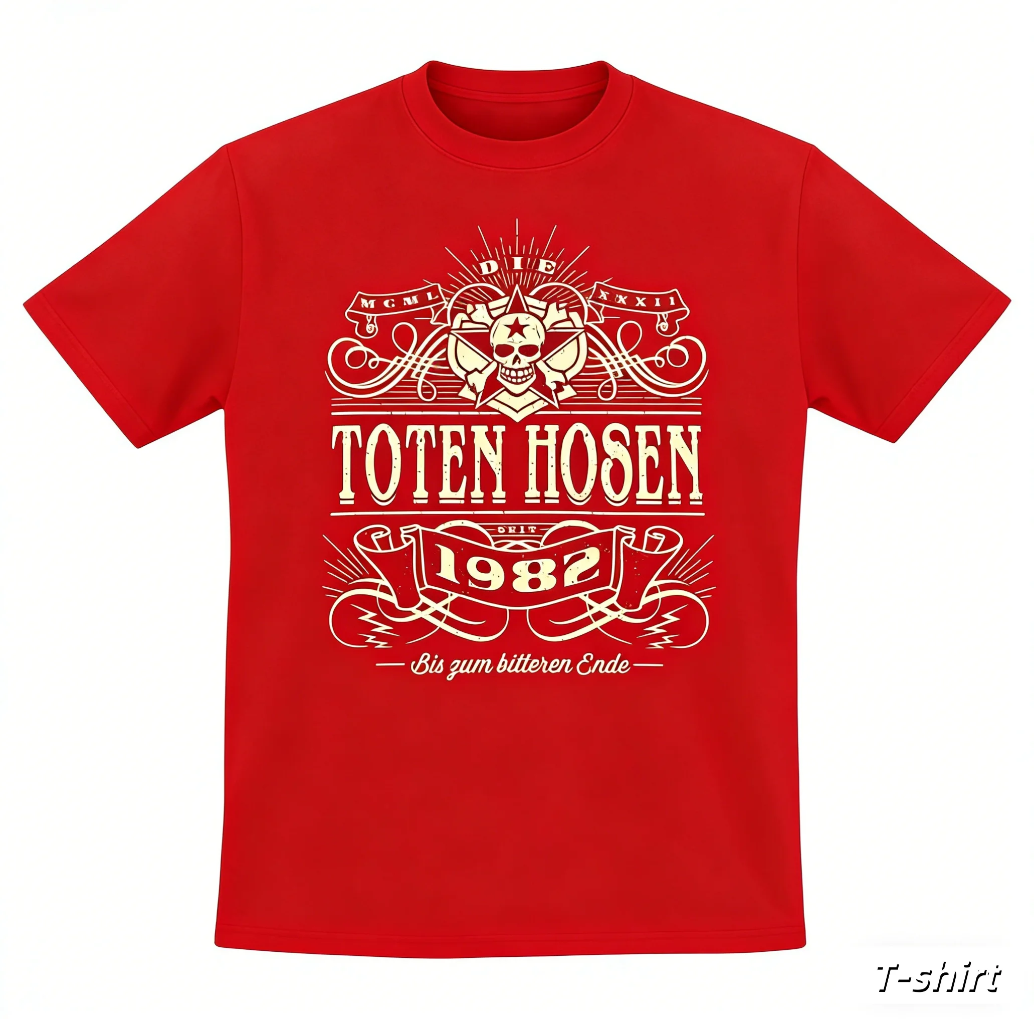 Alte Schule _ Die Toten Hosen Casual T-Shirt Men's and Women's Luxury Band Brand Top