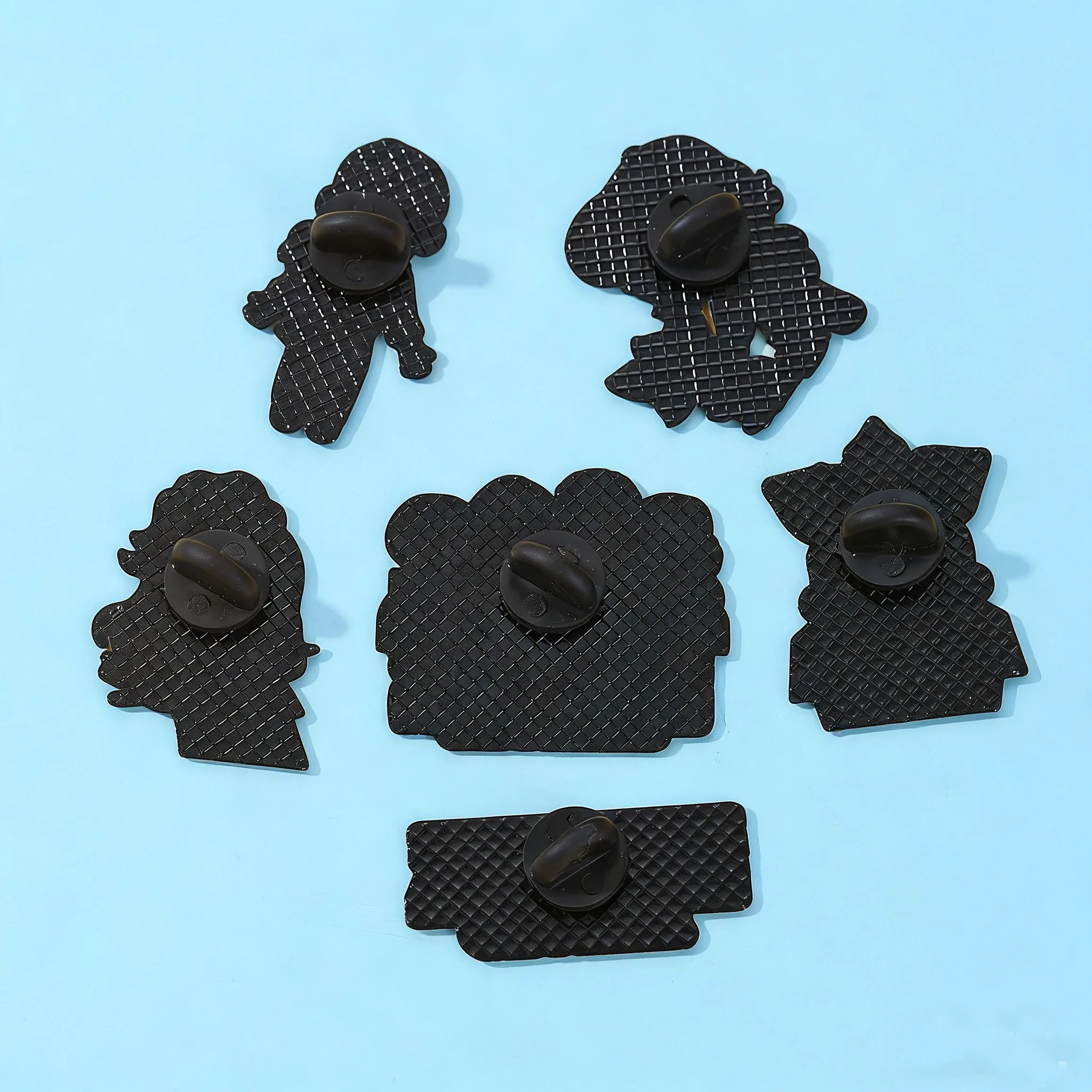 9Pcs Horror Character Demogorgon Cannibal Flower Enamel Pins Cartoon Eleven Robin Lapel Brooch Badge For Collectible Gift