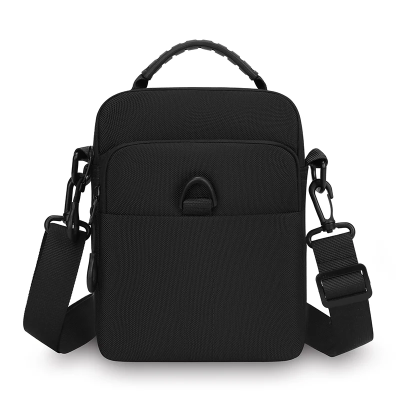 Men's Crossbody Bag Multi-Pocket Oxford Sling Shoulder Pouch Compact Travel Daily Commute Organizer for Phone Essentials