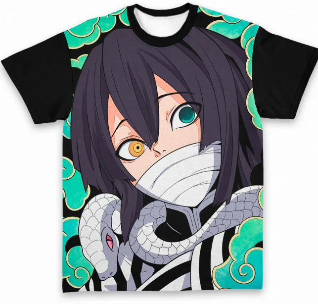 Demon Slayer Adult and Children, Subculture Sweet and Cool Style 3D Printed T-shirt, Shorts Friend Style