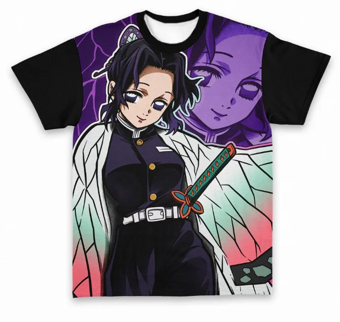 Demon Slayer Adult and Children, Subculture Sweet and Cool Style 3D Printed T-shirt, Shorts Friend Style