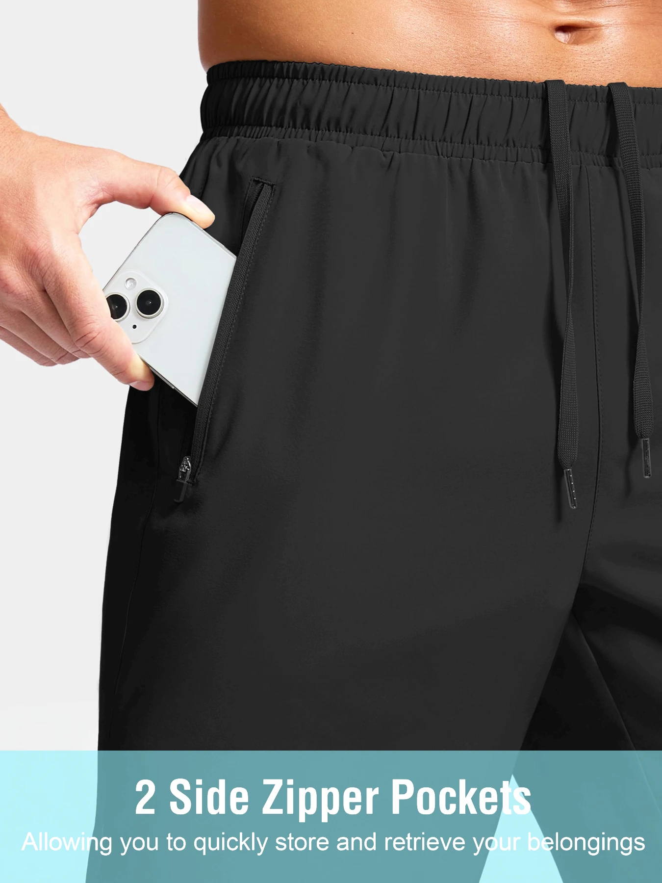Summer Boys' Casual Sports Shorts Training Speed Drying Outdoor Basketball Jogging Pants