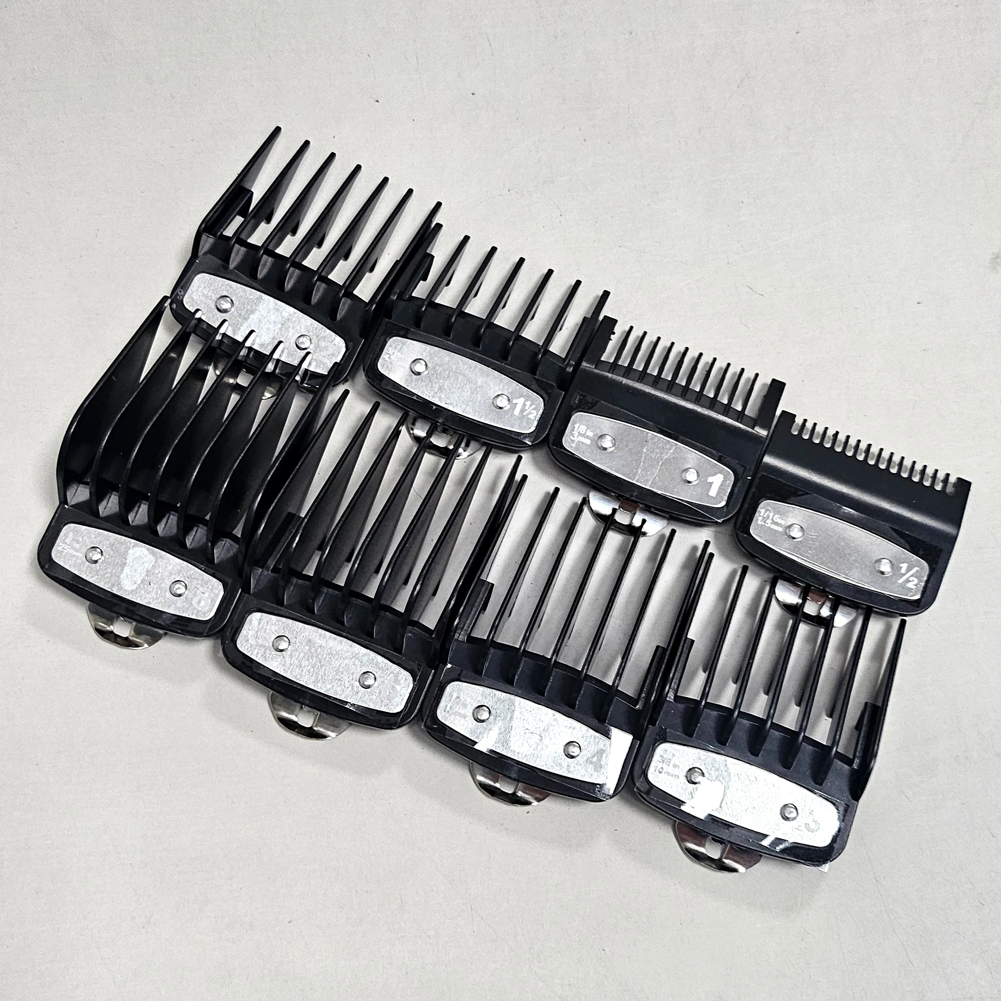 Replacement Metal Guide Guards Comb Attachment Compatible with Many Kemei/VGR/Wmark and Other Brand Clipper