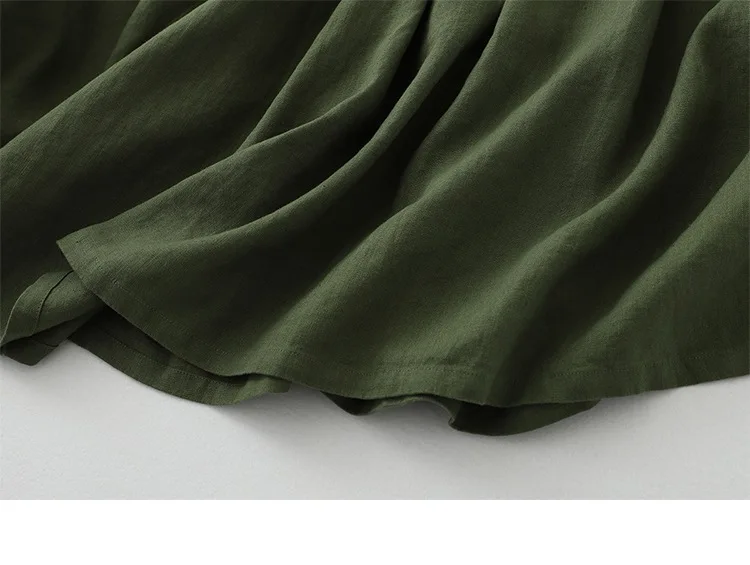 2026 New Women's Cotton Linen Sleeveless Dress Casual Button Down Loose Midi Dresses for Summer Women's Casual Dresses