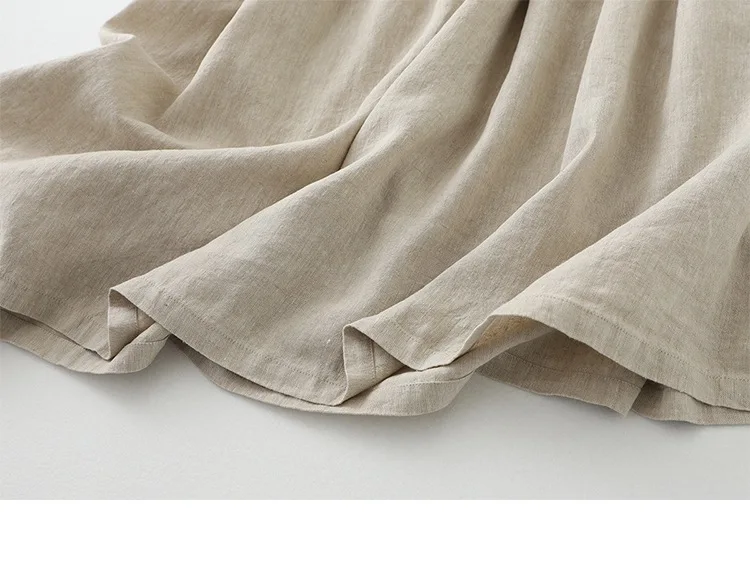 2026 New Women's Cotton Linen Sleeveless Dress Casual Button Down Loose Midi Dresses for Summer Women's Casual Dresses
