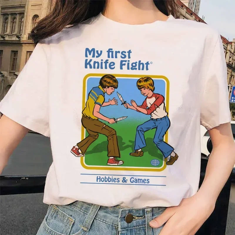 Lets Summon Demons Aesthetics T Shirt Women Summer Casual Harajuku Cartoon Print Satan Short Sleeve Tops Camiseta Mujer