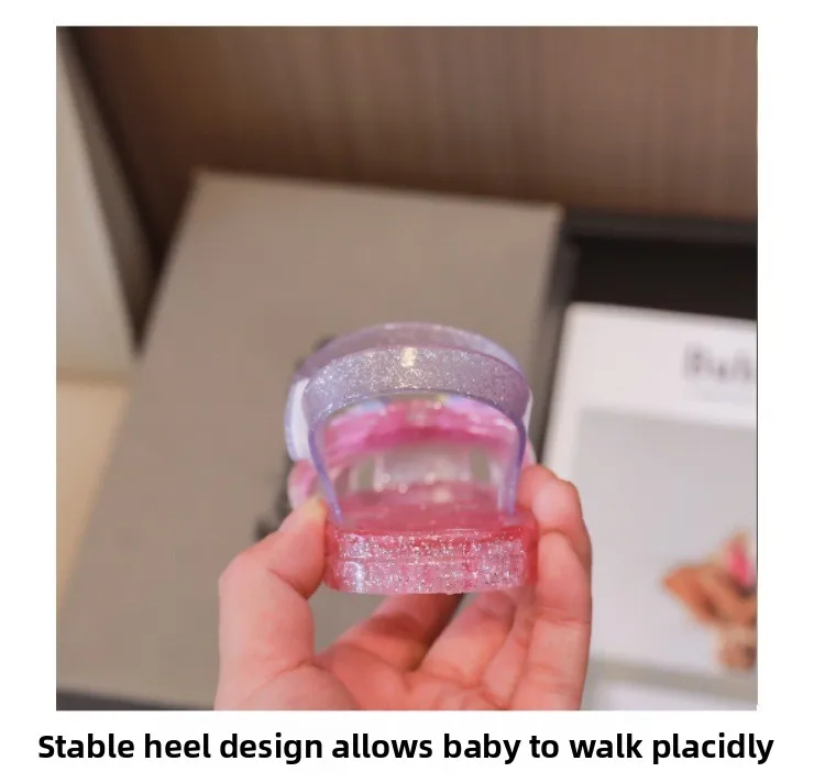 New summer kids baby princess Roman shoes girls beach sandals crystal jelly shoes sandals glitter butterfly children's sandals